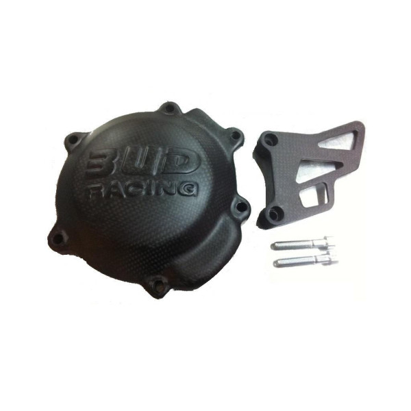 Kawasaki Ignition and front sprocket cover  (Bud racing)